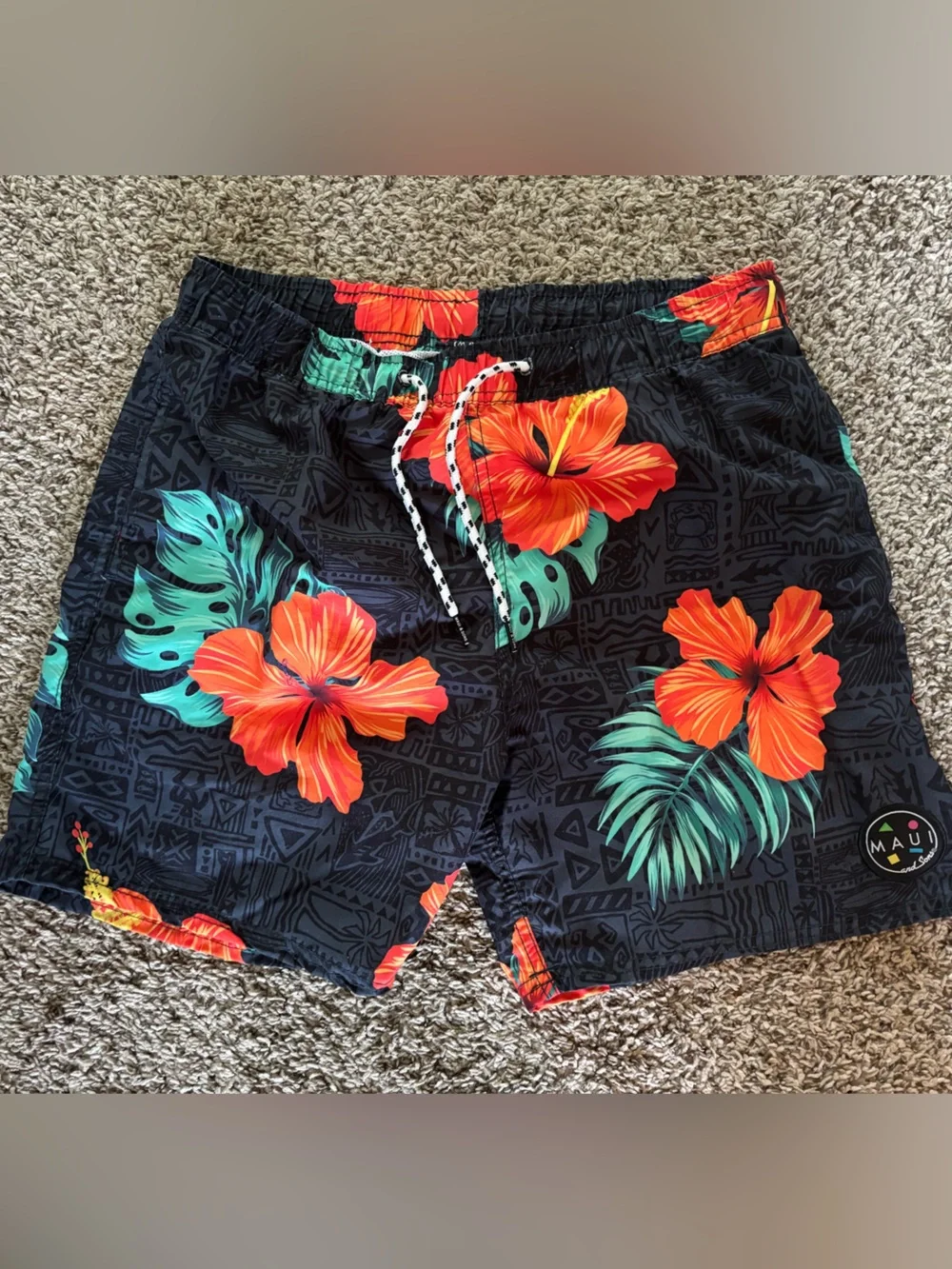 Maui and Sons Men’s Medium Swim Trunks